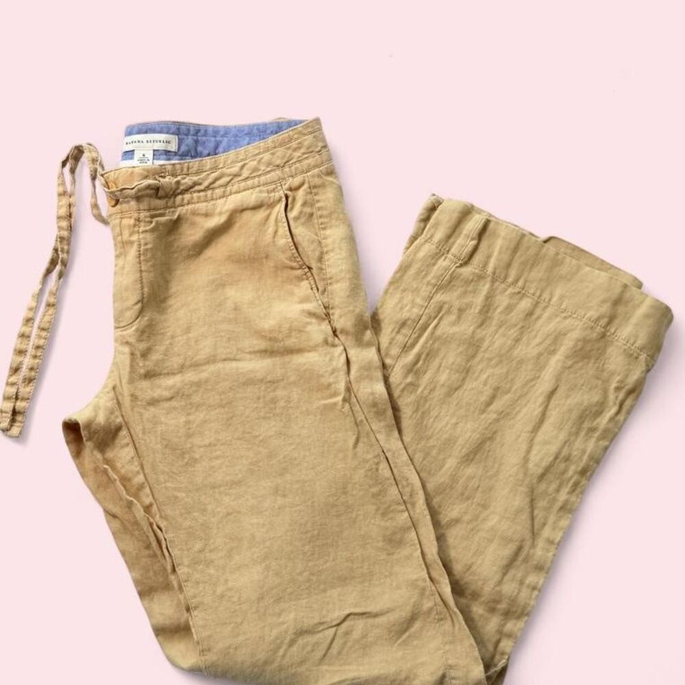 Banana Republic Women's Tan Trousers